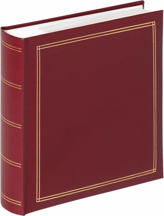 Walther Design Monza Memo Album - Red - 200 Photos - 10x15 cm