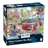 The House of Puzzles Here Comes the Bus Puzzle de 500 pièces