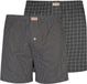 NUR DIE Boxershorts Lockere Passform Heren Mix Grijs XL