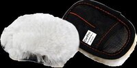CarPro 2 Fingers Wool Wash Mitt - Zwart - Wol