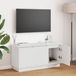 Maison Exclusive - Meuble TV, dimensions 100 x 38 x 49 cm, blanc, en panneaux de particules
