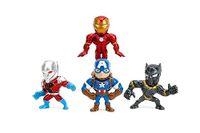 Jada Set van 4 Avengers figuren van gegoten metaal, Iron Man, Captain America, Black Panther, Antzman, 7 cm, vanaf 8 jaar