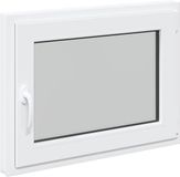 vidaXL Kelderraam RISOR Wit 80 x 60 cm