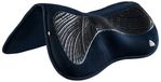 Acavallo Mf Hps Cw-cs Gel Grip Suede Halve Pad Blauw Cob