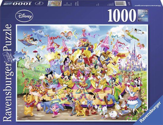 Ravensburger Disney Carnival - 1000 Piece Jigsaw Puzzle - Multicolor