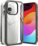 Ringke Fusion Bold Hoesje Geschikt voor Apple iPhone 15 Pro Back Cover Grijs