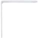 Amig - Set van 50 metalen verstevigingshoeken - 80 x 19 x 2 mm - Wit staal