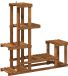 vidaXL Plantenstandaard Naturel 93,5 x 25 x 91,5 cm Massief Acacia Hout