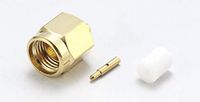 RS PRO SMA male coaxial connector for standard RG405/U cable 50Ω