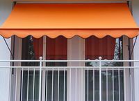 ANGERER Klemluifel exclusief oranje, 200 cm