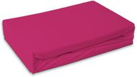 Dekbeddengoed Rasberry Ledikant hoeslaken 60 x 120 cm - Roze Katoen