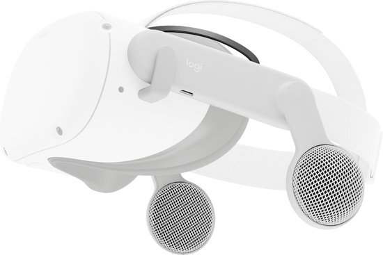 Logitech Logitech Chorus Hoofdtelefoons Bedraad Hoofdband Virtuele realiteit (VR) USB Type-C Grijs