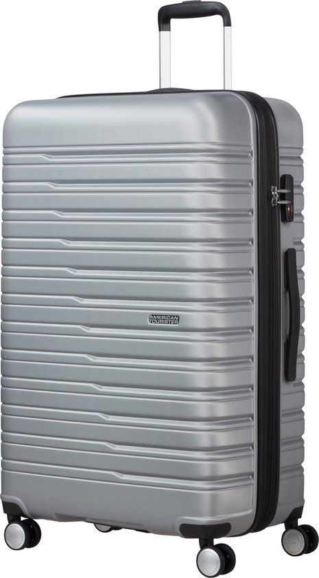 American Tourister Koffer - Flashline Spinner (4wielen) 78cm Uitbreidbaar - Sky Silver