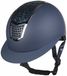 HKM sports HKM Glamour Shield Rijhelm voor dames Donkerblauw/Zilver 53-55 cm