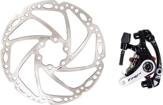 TRP Spyre - Mechanische Schijfremset - Zwart/Zilver