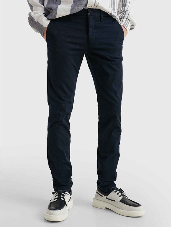 Tommy Hilfiger Core Bleecker 1985 P Chino Broek Blauw 32 / 32 Man