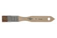 Habico Lakpenseel - Runderhaar - Roestvrijstalen plaat - Platte uitvoering - Ideaal voor olielakken - 20mm breedte - Haarlengte 17mm - Nr. 6662