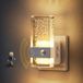 Veilleuse prise - veilleuse avec détecteur de mouvement - 0 à 100 lumens réglable - 1 W - Acrylique - Pour couloirs et cages d'escalier