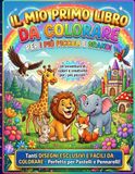 IL MIO GRANDE LIBRO DA COLORARE: 50 Disegni da Colorare Fatti a Mano per Adulti e Bambini