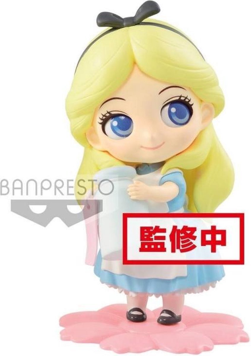 Banpresto DISNEY - Q Posket SWEETINY Alice Milky Color Version - 10cm