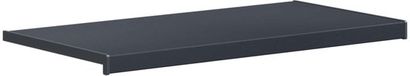 vidaXL - Raamdorpel - Antraciet - met - houtnerf - 60 - x - 40 - x - 4,5 - cm - PVC