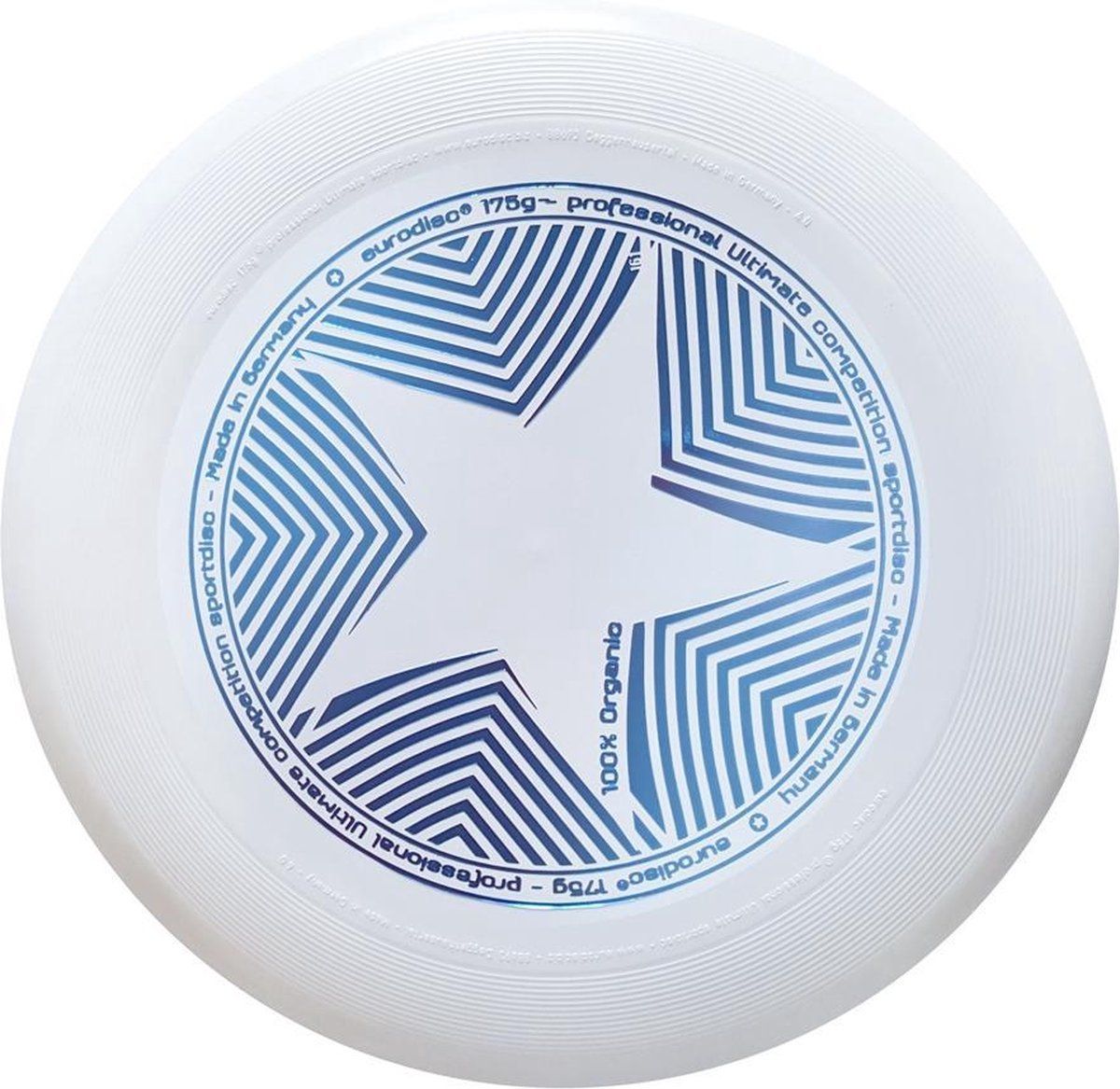 Eurodisc Frisbee Ultimate Star 27 Cm Wit - 4260124115073