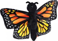 Wild Republic pluche knuffel Monarch Vlinder - 20 cm