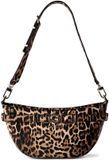 GUESS Cirene Shoulder Bag Leopard Lichtbruin