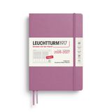 Leuchtturm1917 2026/2027 Academic Week Planner - Dusty Rose - Hardcover - A5