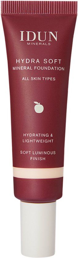 IDUN Minerals IDUN Hydrasoft Mineral Foundation - Alva - 30 ml
