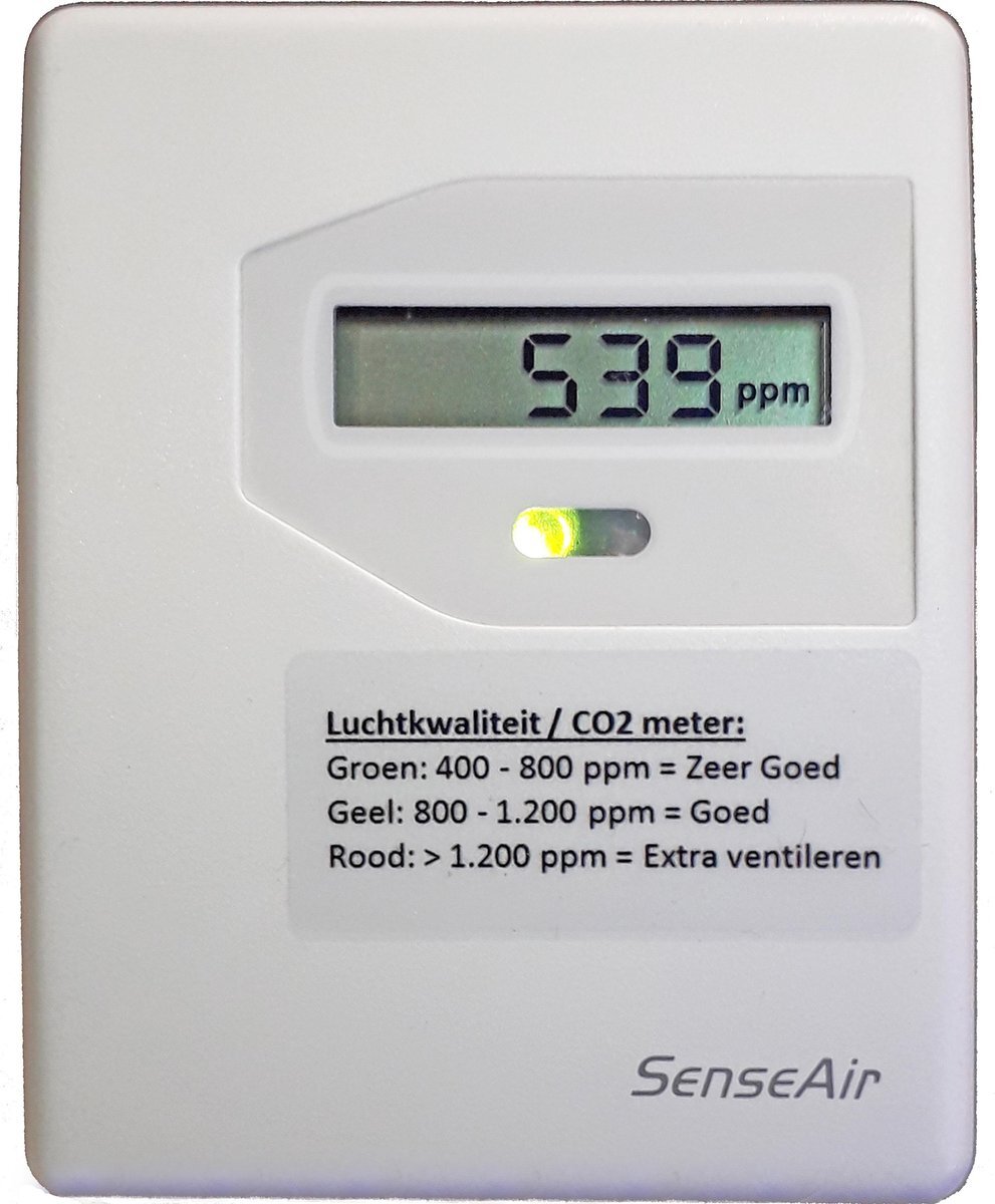 Sense Air CO2 meter eSENSE FAI Light (géén alarm)