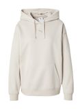 PUMA Essentials relaxte hoodie van fleece voor Dames, Zilver, Maat L