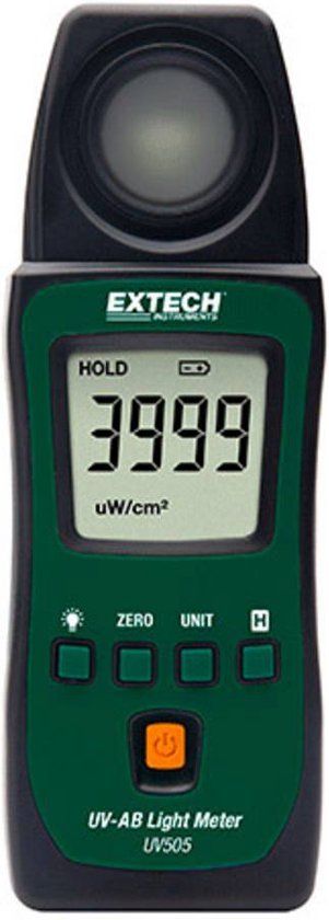 Extech UV505 Pocket UV-AB Lichtmeter - 0 - 39.99 mW/cm²