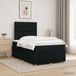 Maison Exclusive - Lit boxspring avec matelas noir 120 x 200 cm Tissu