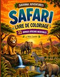 Savanna Adventures Coloring Book