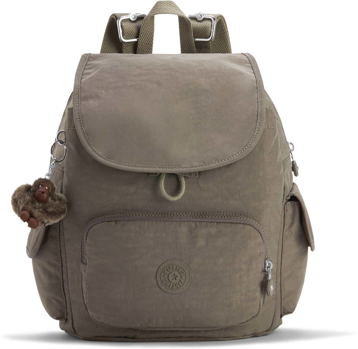 Kipling City Pack S Rugzak True Beige - Polyamide - 2018 Model