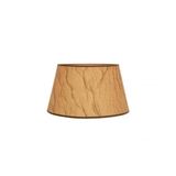 E27 Zarivy Salma E27 lampenkap, conisch en open design, perkamentstijl. Diameter 25 cm, breedte 20 cm en hoogte 15 cm, biedt zacht en elegant licht, ideaal voor elke ruimte.