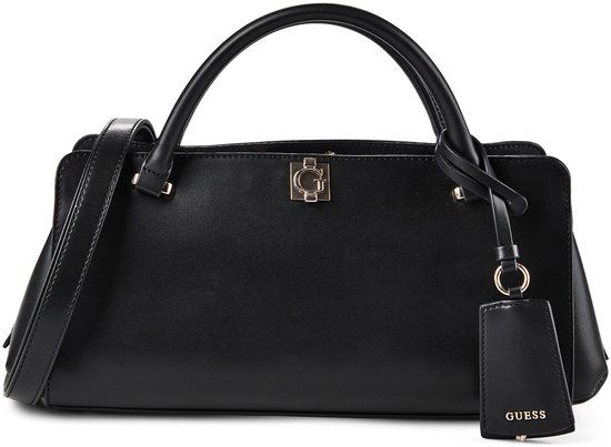 GUESS Audrey Girlfriend Satchel Black zwart