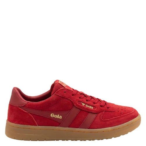 Gola Hawk '86 suède sneakers rood