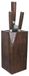 Porte-couteaux en bois - Marron