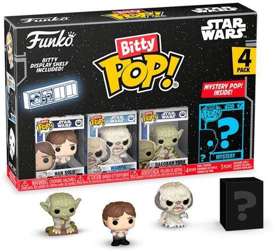 Funko Bitty Pop Star Wars S2 Han 4pk