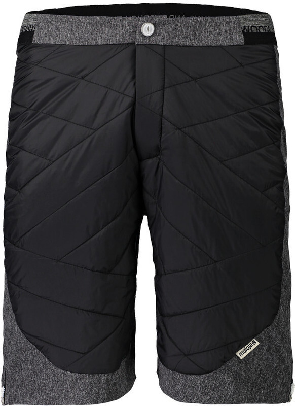 Maloja GoliatM. Nordic Hybride Shorts Heren, moonless M 2019 Gevoerde shorts