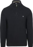 Superdry Half Zip Trui Heavy Navy - Maat XXL - Heren - Quarter zip
