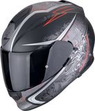 Scorpion EXO-491 Run Zwart Rood Integraalhelm - Helm