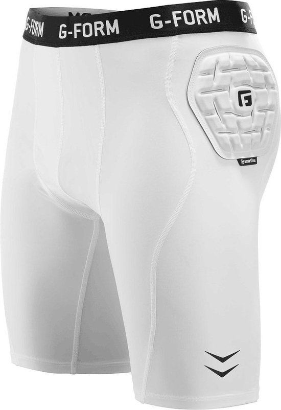 G-Form Pro Compressieshort Heren - Wit - XL