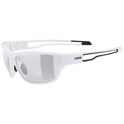 UVEX Sportstyle 806 Variomatic Glasses, white/smoke