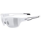 UVEX Sportstyle 806 Variomatic Glasses - white/smoke