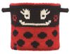 Buff Neckwarmer Knitted Junior Ladybug Fleece Unisex Kinderen