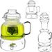 KADAX Risel 1,5L hittebestendige kan met warmer + theefilter