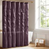 Madison Park Laurel Polyester Douchegordijn Pruim, 72x72